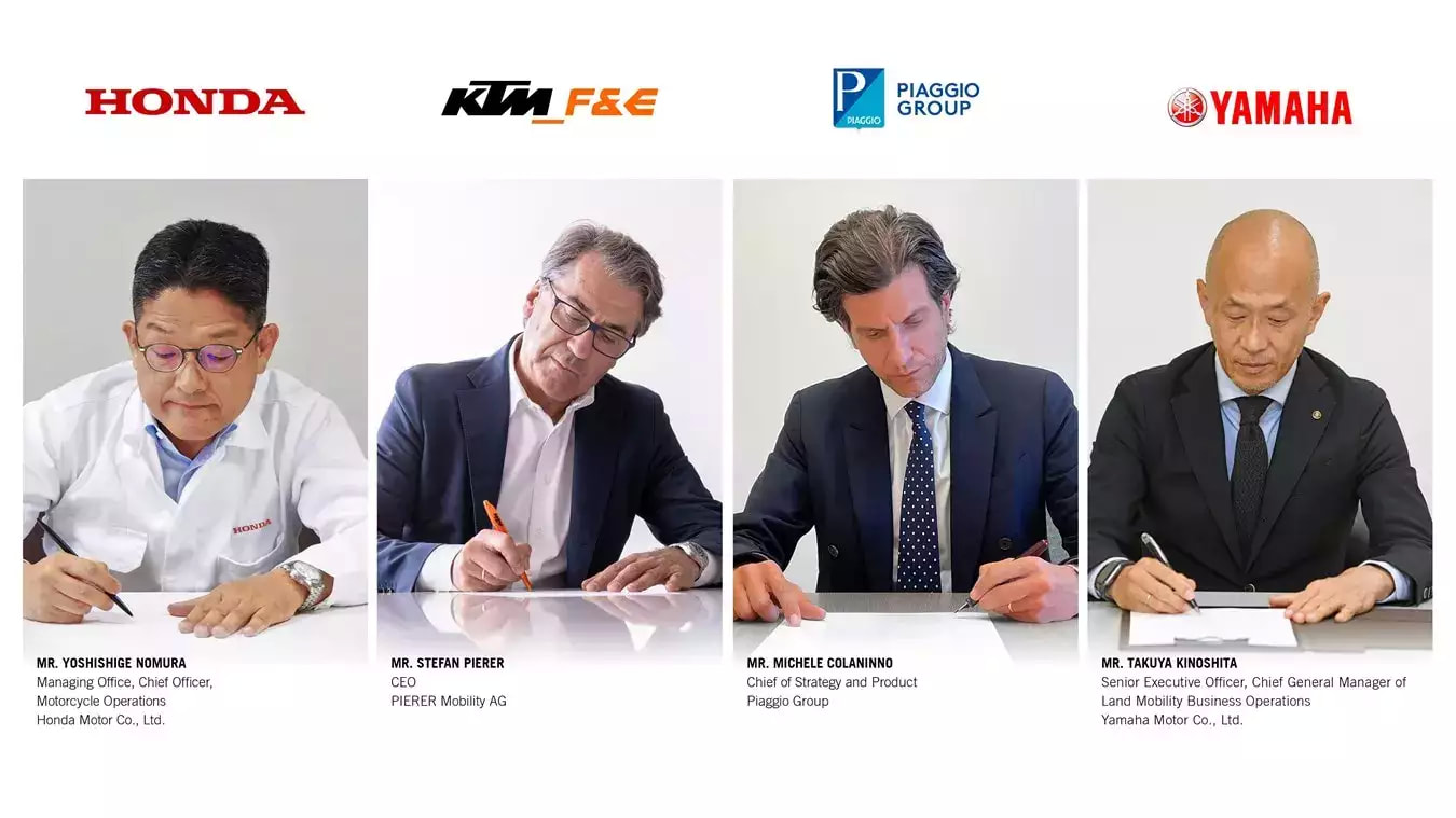 Interchangeable batteries consortium between Piaggio, KTM, Honda, Yamaha

 – Electric Vehicle 2022